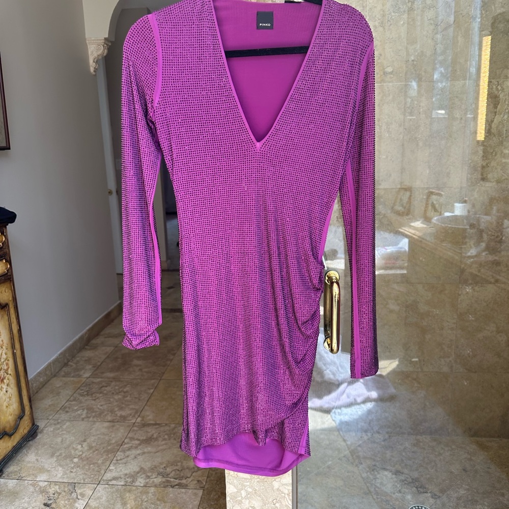 Swarovski crystal studded gorgeous dress.